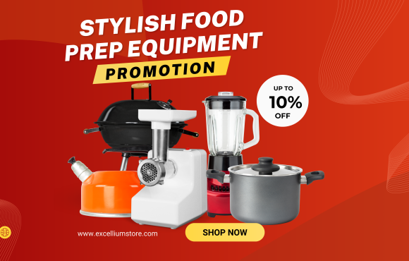 Red Modern Kitchen Appliance Promotion Instagram Post (Desktop Wallpaper)